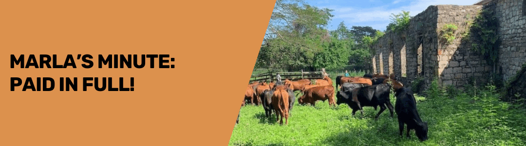 Marla’s Minute: Paid In Full!